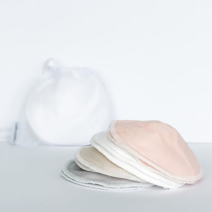 <transcy>Absorbent breast pads organic bamboo</transcy>